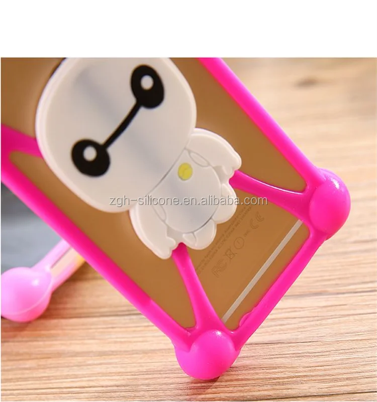 3D Cartoon Cheap Price High Quality Liquid Silicone Universal Mobile Phone Case