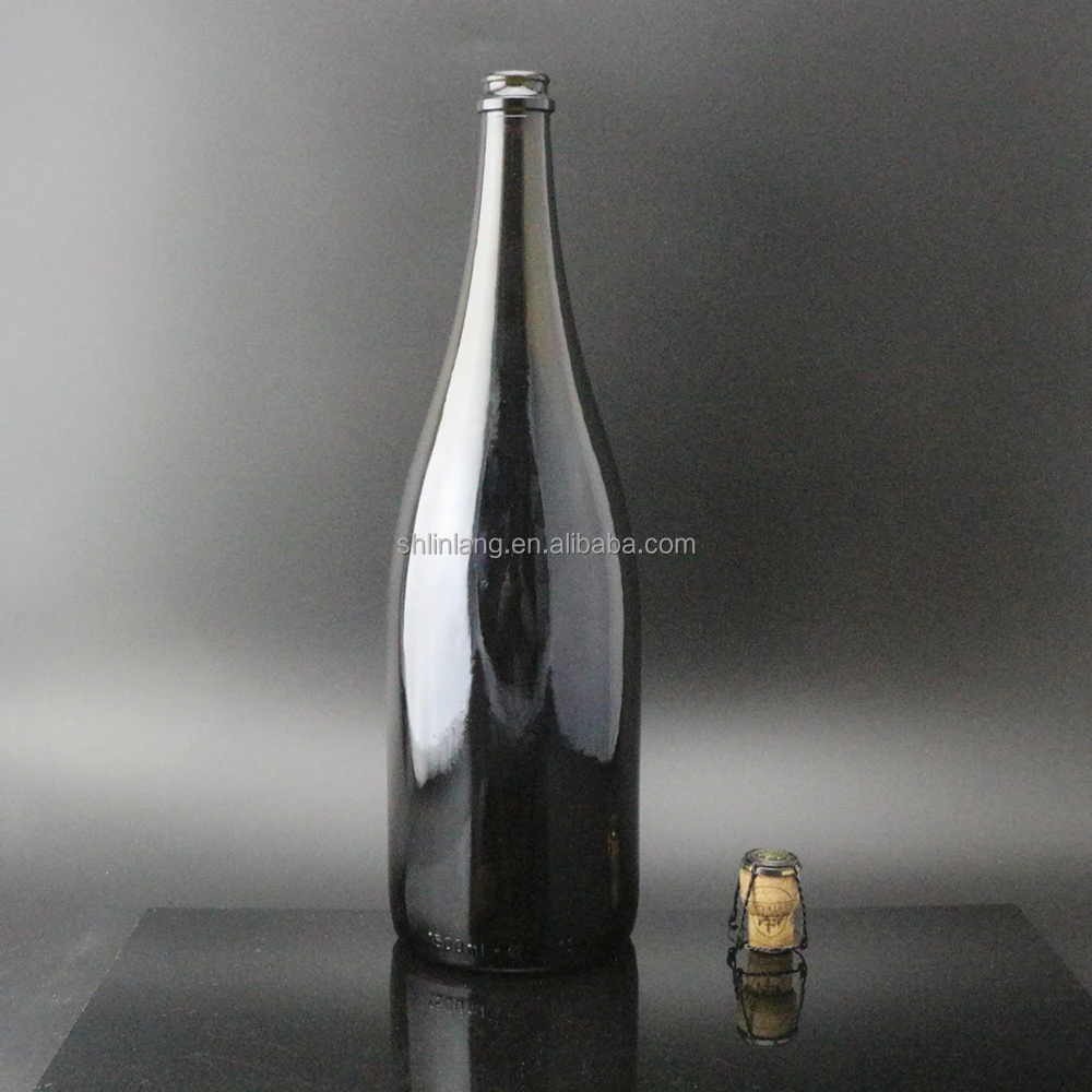 Shanghai Linlang wholesale champagne bottle sparkling wine bottle