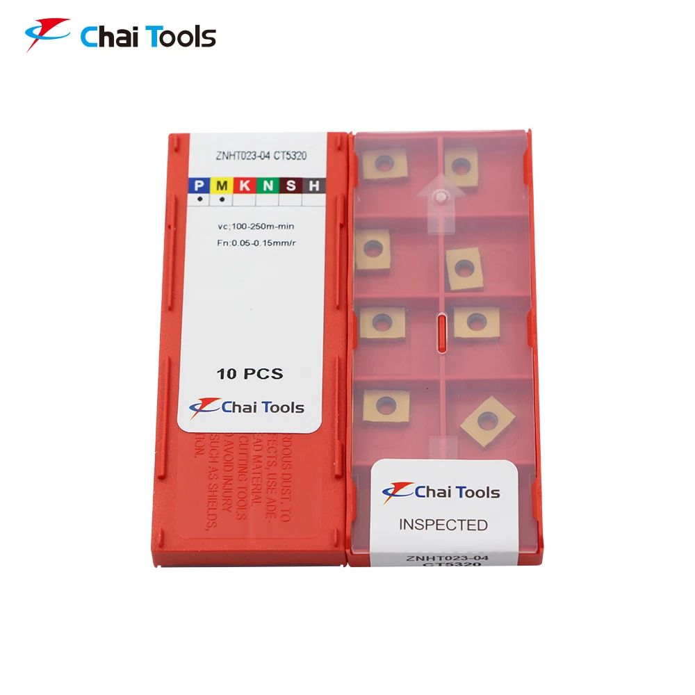 ZNHT 023-04 CT5320 Carbide insert for milling and slotting process