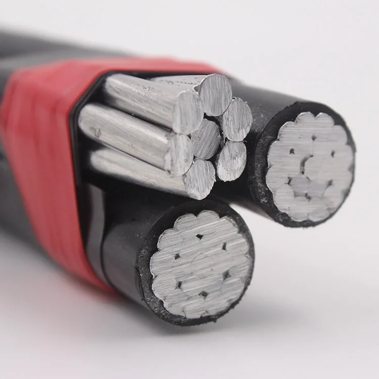 Power transmission abc cable overhead aluminum cable price per meter