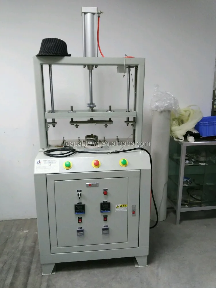 
Single-head airbag hat finalize the design the hat pressing machine 