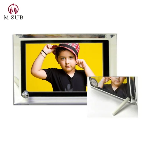 
Mirror frame glass blank coated sublimation glass frame tinted glass photo frame sublimation blanks 