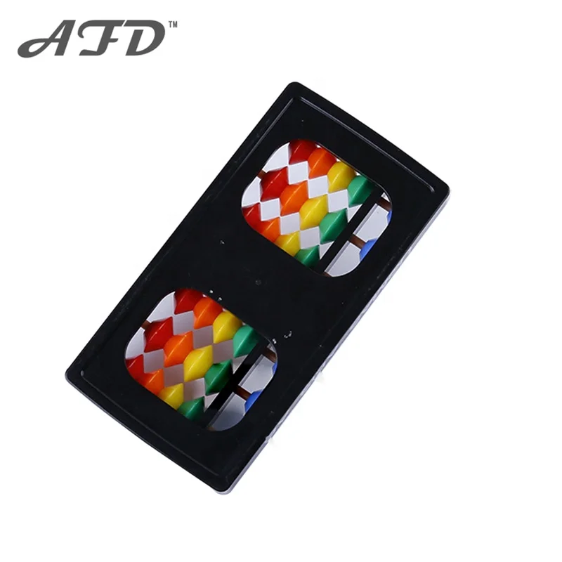 Hot Sale 7 Rods Child  Abacus 7 Colours Rainbow Abacus School Teaching Tools