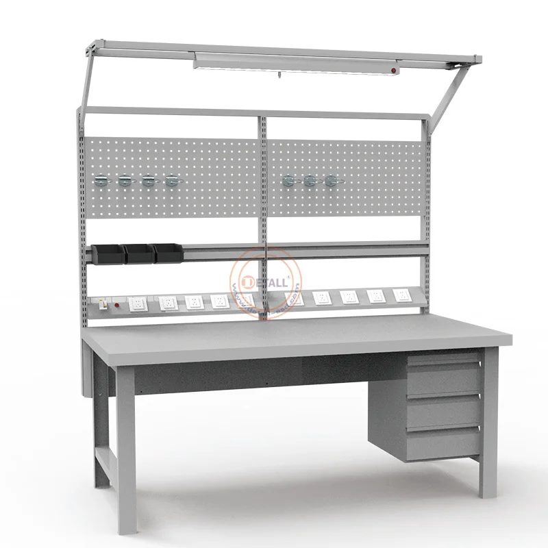 Detall OEM/ODM metal workforce workbench used for workshop