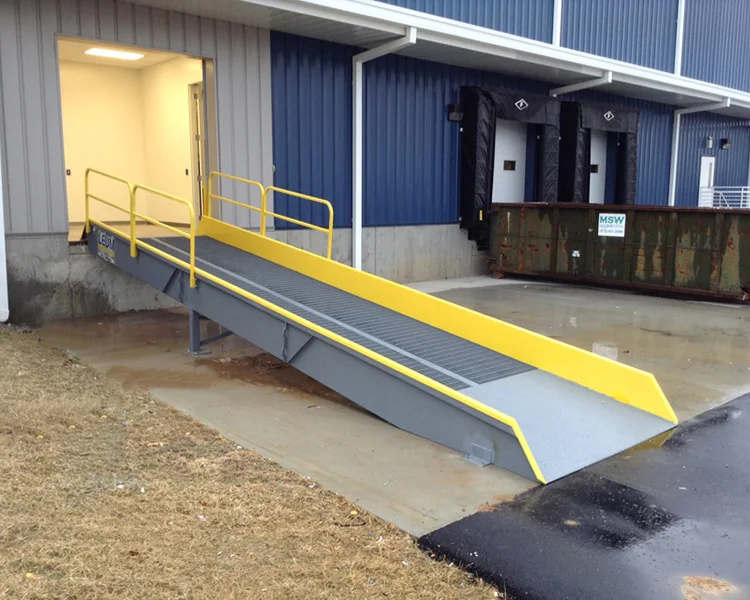 Wholesaleused mobile truck loading dock ramp