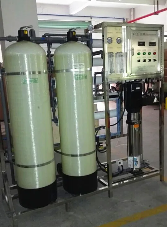 Commercial 1000LPH Water Filter Plant Desalination Water Purification Machine Reverse Osmosis System Hot Sale