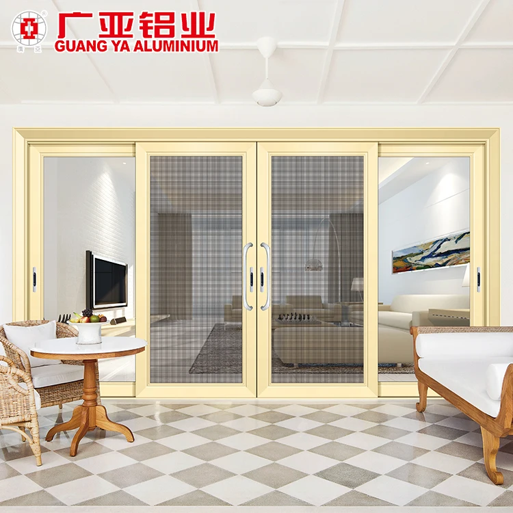 
aluminium sliding folding door, luxury hotel aluminum front door 