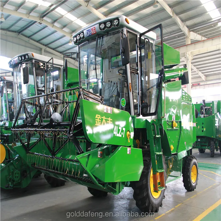 
All New Wheel Type Wheat Combine Harvester 