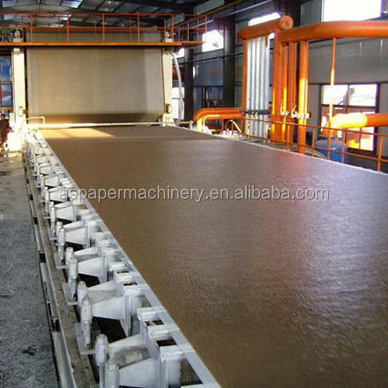 25-30t/d 2880mm type fourdrinier kraft recycled waste paper pulp making machine in paper production machinery