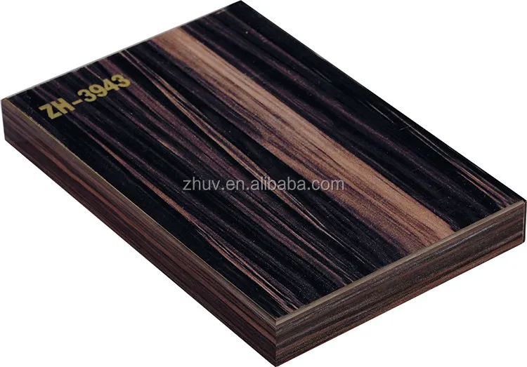 ZH-1709 новый дизайн, высокоглянцевый лист MDF UV от компании ZH