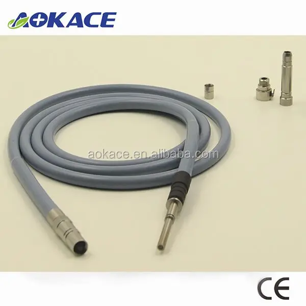 optic fiber cable for LED light source/portable light source