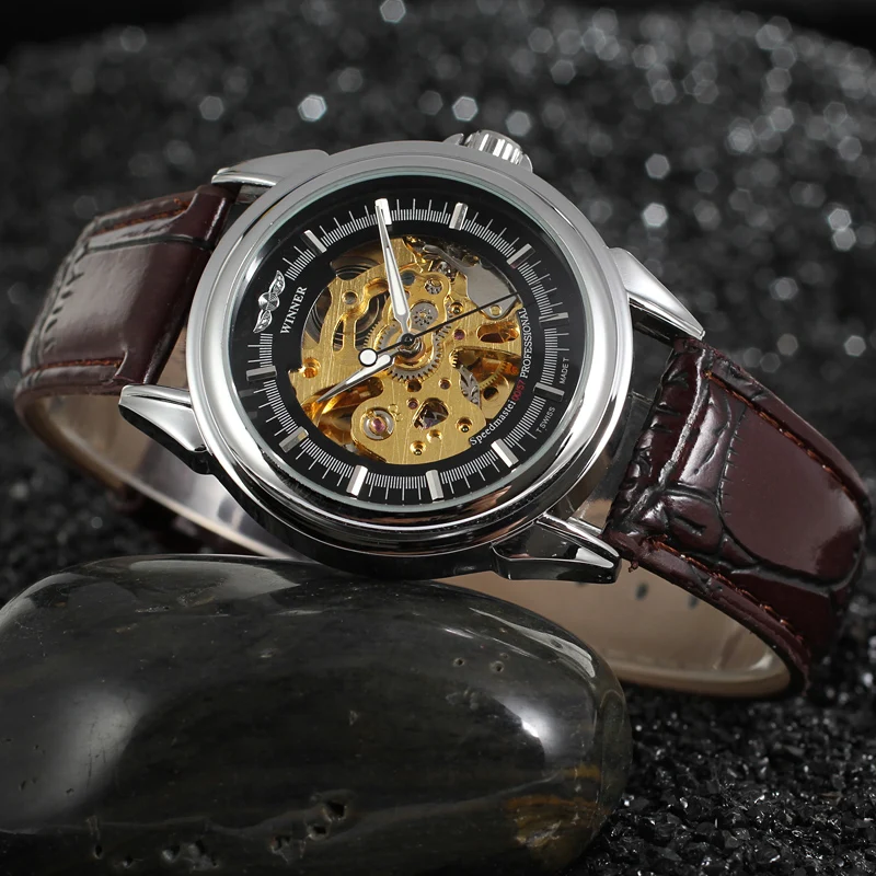 Skeleton Watch Men Winner Original China Factory Cheap Price,custom watches wholesale watch for sale