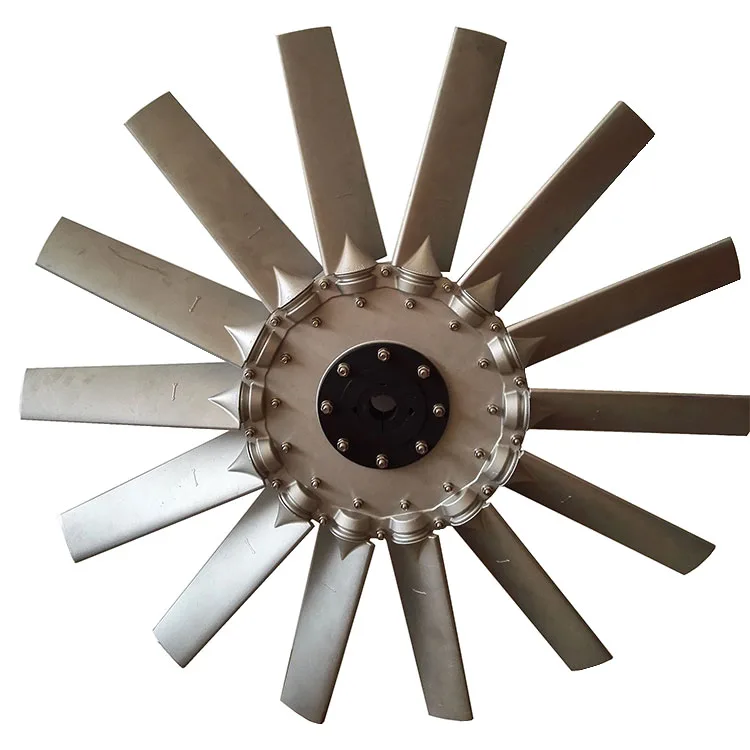
low price large volume 1000mm diameter high abrasion resistant metal fan blades 