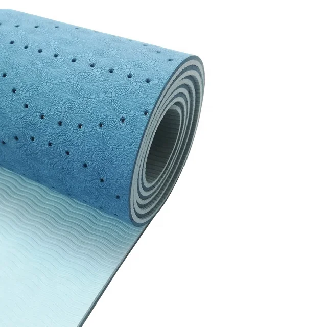 Retail Organic TPE Foaming Washable Yoga Mat Training Mat with Yoga Bag