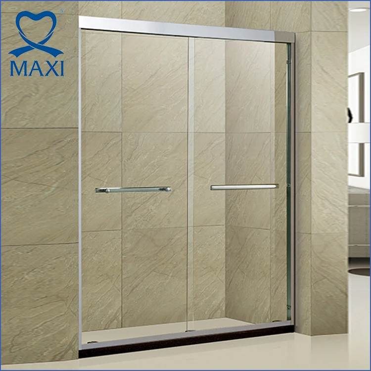 Прямая поставка с завода, водонепроницаемая стеклянная алюминиевая рама, раздвижная дверь для душа