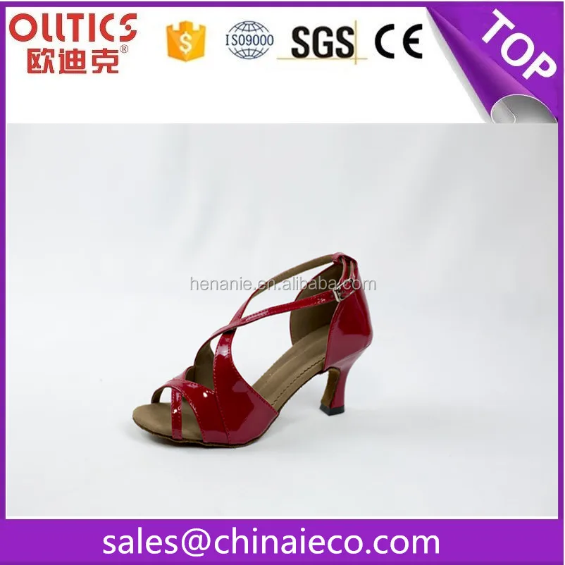 Good quality elisha ladies dance shoes latin tango dance shoes
