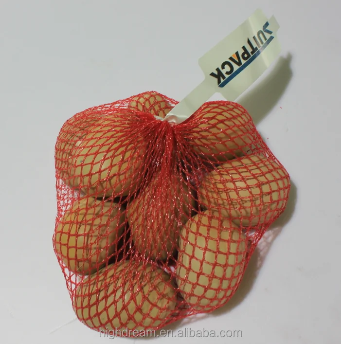 Heavy vegetable linear weighing machine for carrot, potato, orange mesh bag packing machine