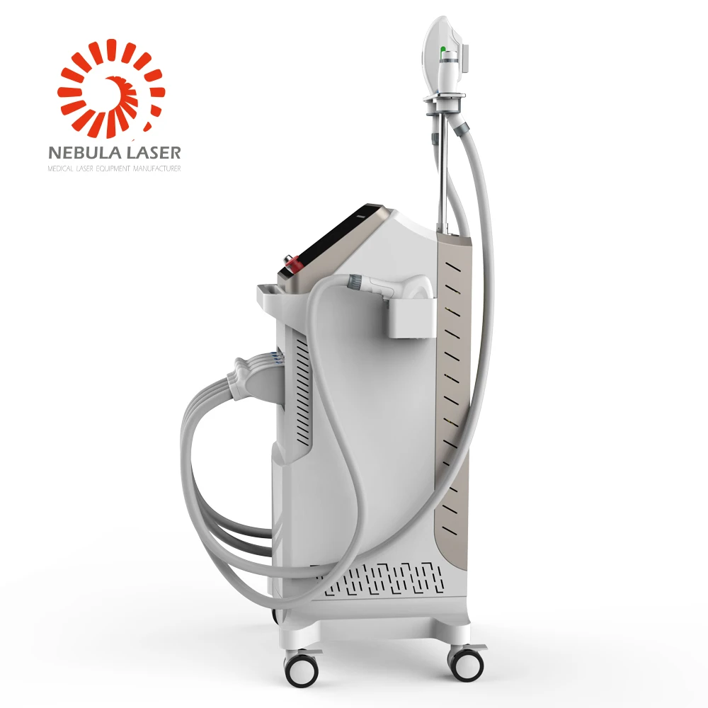 4 in 1 diode laser 808nm elos elight laser nd yag laser rf skin tightening machine