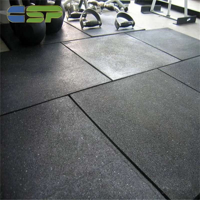 Square Size 20MM  Heavy Duty Rubber Gym Mats,rubber Floor Covering