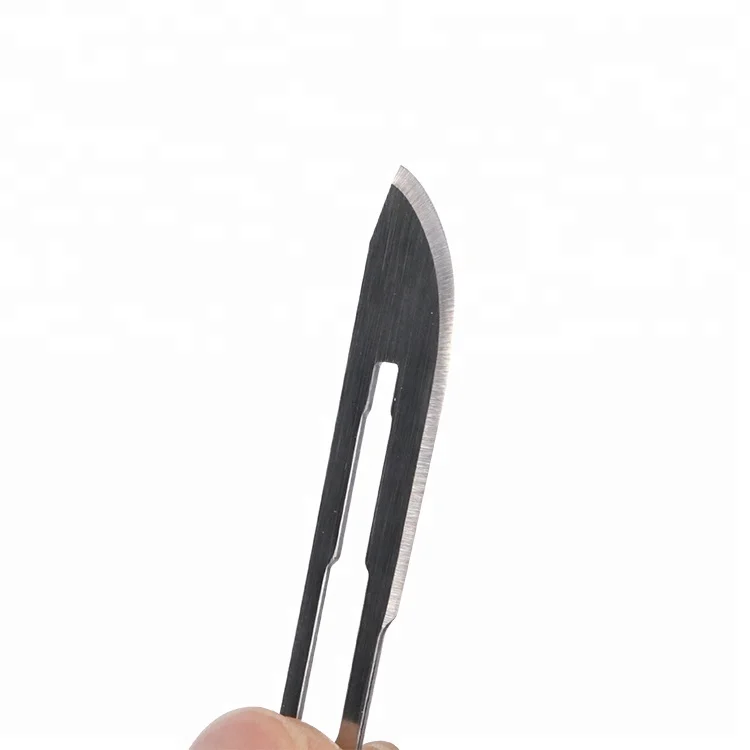 High Quality Medical Sterile Disposable Carbon Steel Surgical Blade