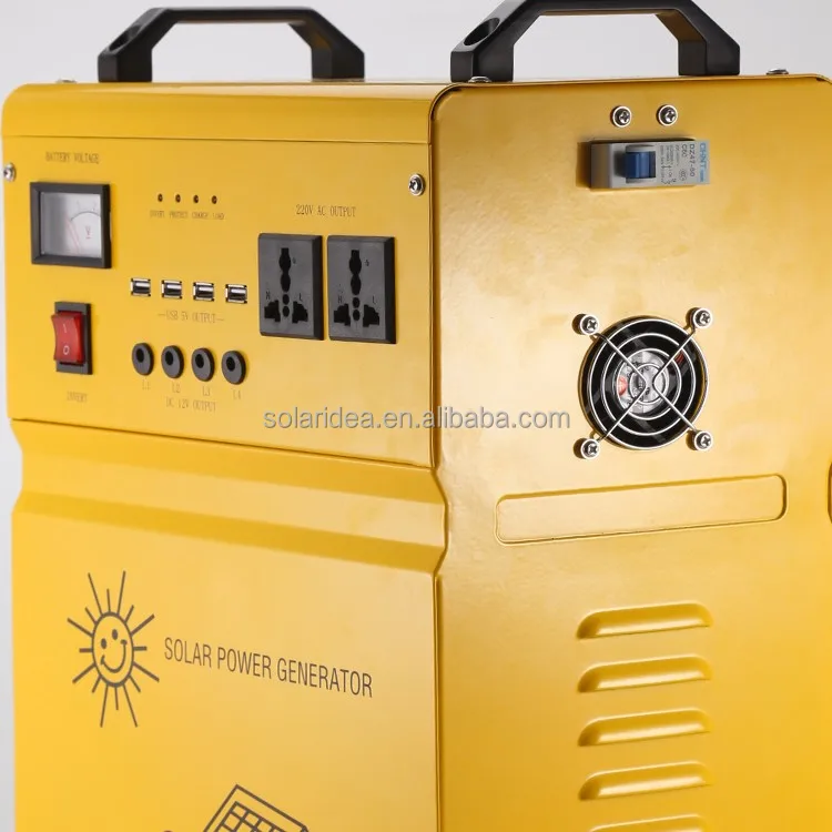 High quality use new technology small mini portable products 220v solar generator for home