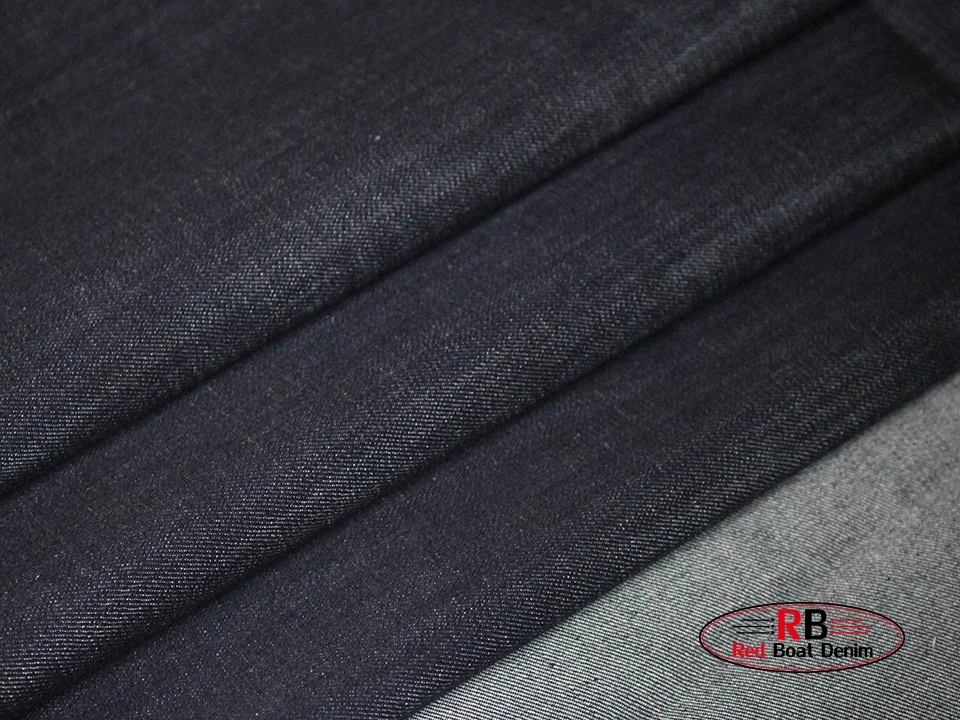2% polyester 98% cotton regular denim fabric 12 oz stocks