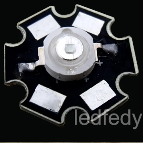 Высокая Выходная ультрафиолет TW 45mil чипы высокой мощности 380nm 385nm 390nm 3 Вт УФ светодиодный Диод для освещения