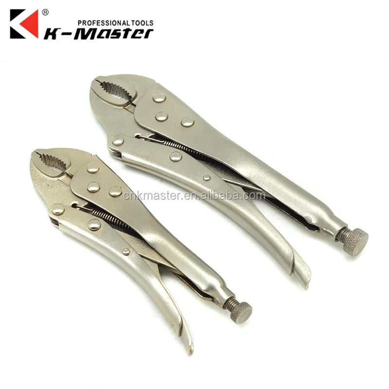K-Master curved jaw lock wrench pliers  wrench tools  locking pliers 10 inch