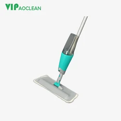 VIPaoclean Household Cleaner Tools Sprayer Magic 360 Degree Swivel Flat Floor Mop Microfiber Easy Cleaning Spray Mop