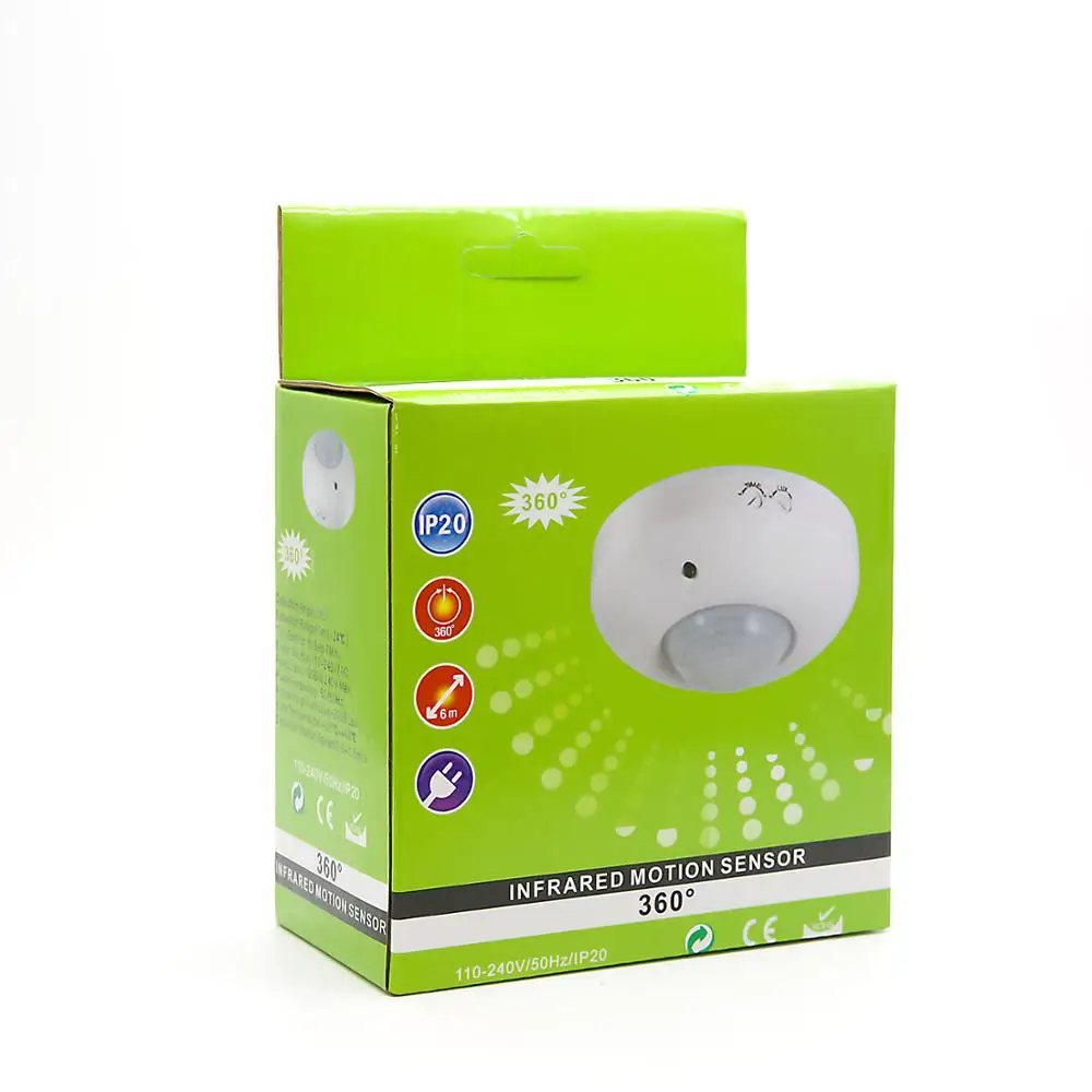 LED Light Human Body Mini Motion Sensor, Lamp with Sensor Motion