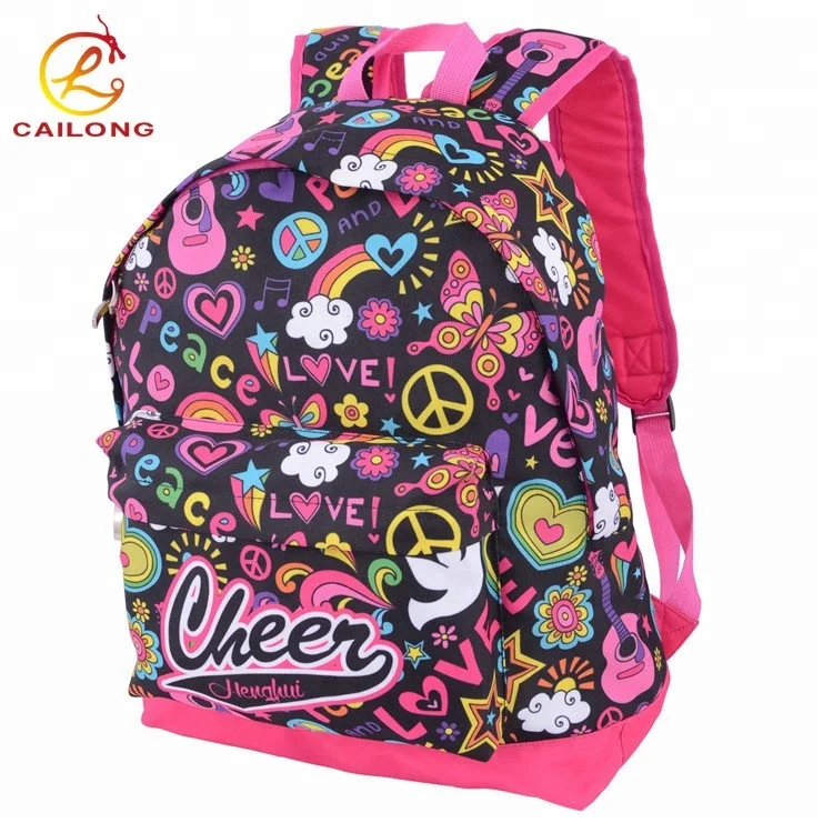 
New Design Cartoon Girls Backpack School Bag 
