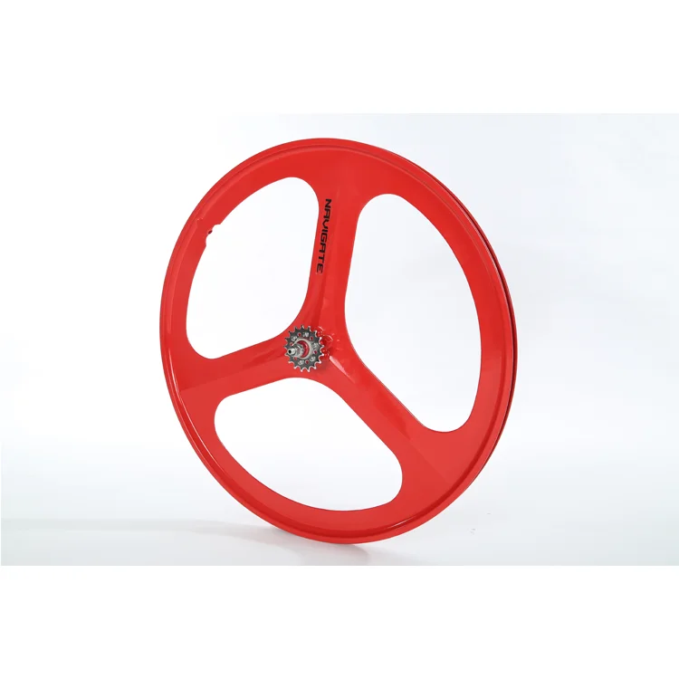 700C фиксированное зубчатое колесо, трехспицевое колесо из магниевого сплава