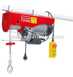 PA1000D 220/230v mini electric rope hoist for sale