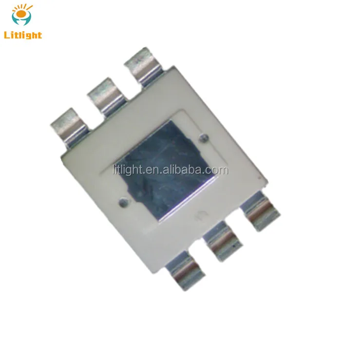 High Power Light Eimitting Diode Full Color PLCC-6 Red Green Blue 3in1 6 Pins 1.5W SMD 5074 RGB LED Chip Specifications