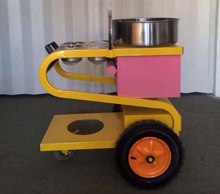 2021 Factory Price Hot Sell Commercial Floss Machine With Car Candy Cotton