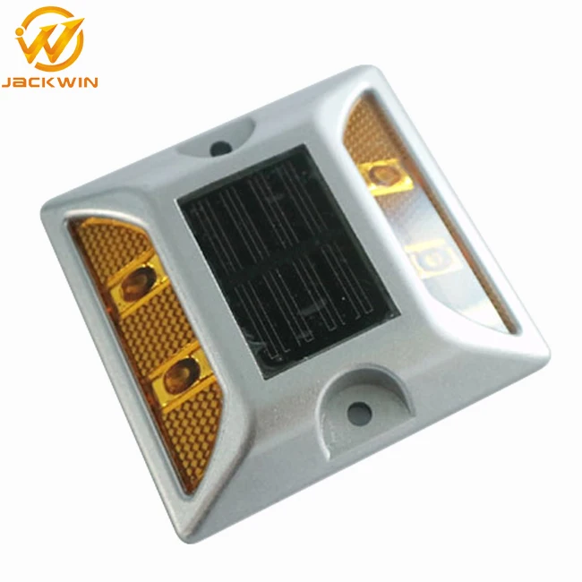 Roadway High Brightness Aluminum Solar Powered Cat Eyes Road Studs