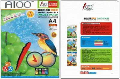 Customize 110g Inkjet matte printing photo paper