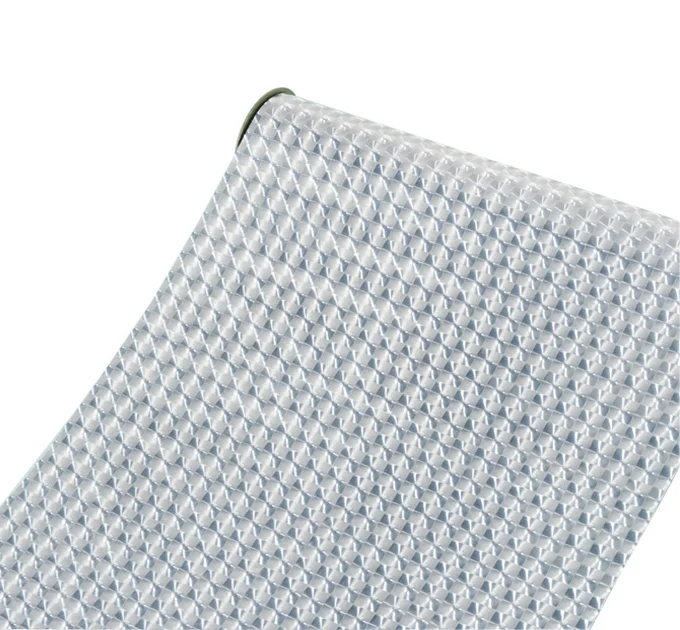 wenzhou hongda BOPP papel de regalo packing material transparent holographic film 3D lens film gift wrap flower wrapping roll