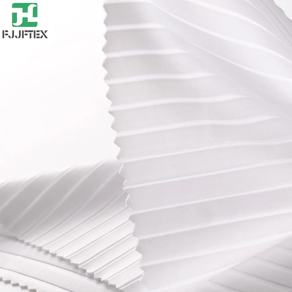 85% polyester 15% elastane knitting stripe sports wear fabric anti bacterial fabric