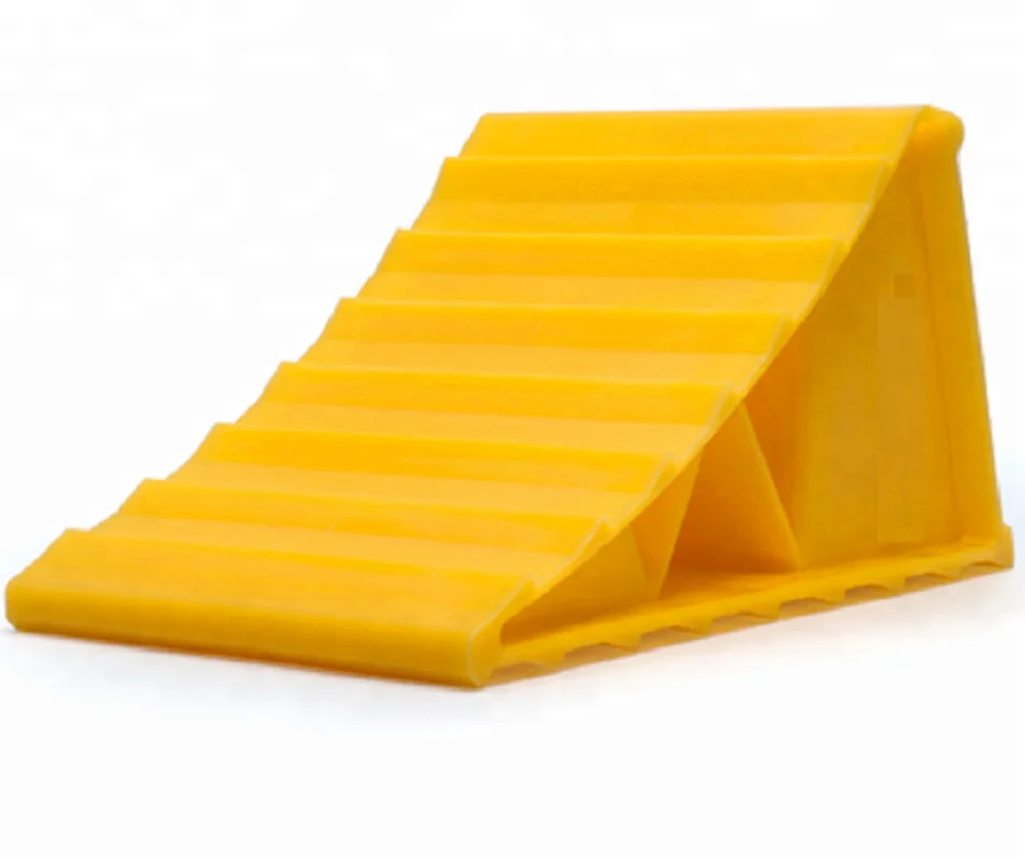 Plastic RV trailers wheel chock chocks holder for tire size 26 inch