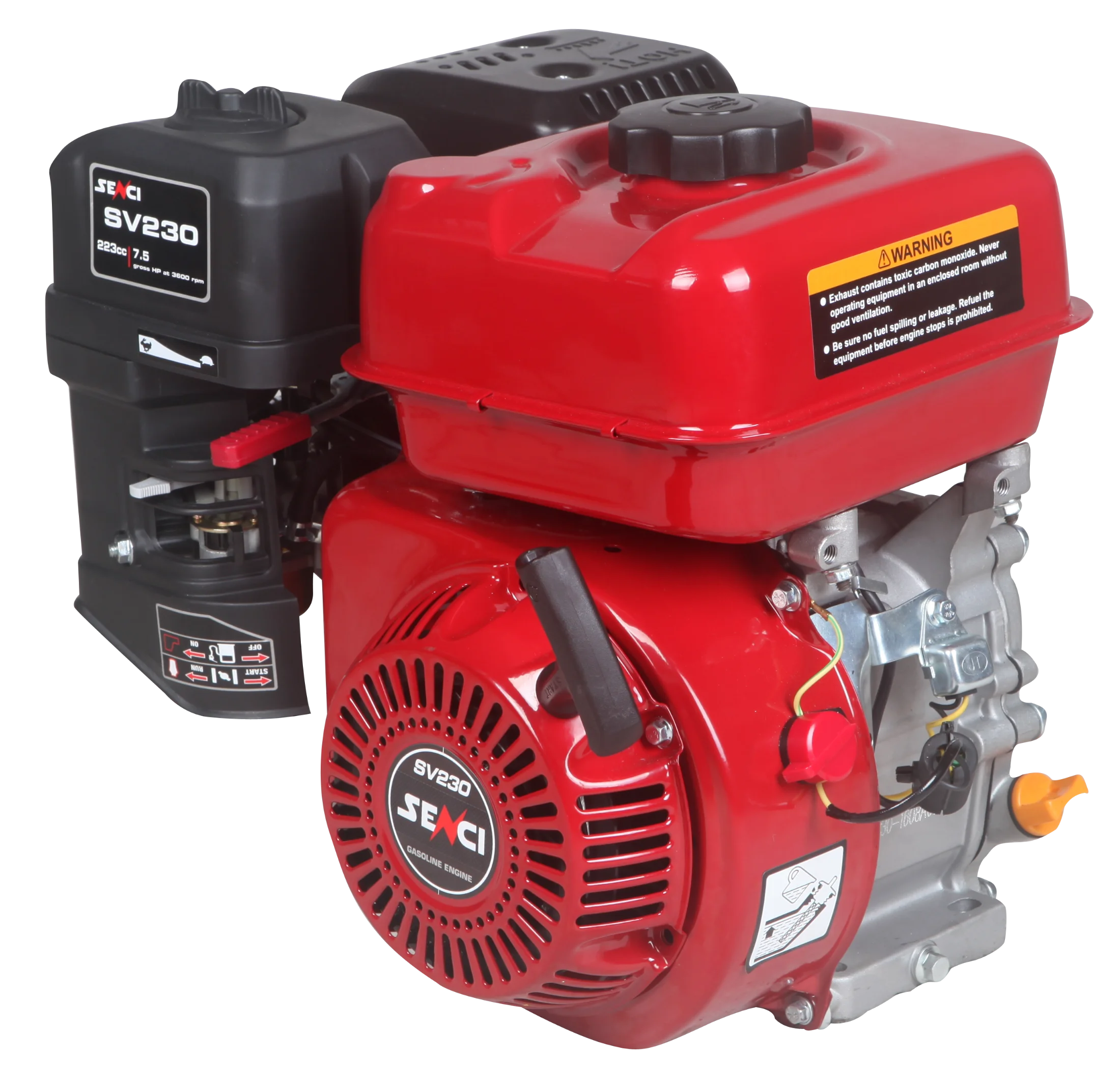 Лодочный двигатель 16 л.с. для длинного хвостового пропеллера