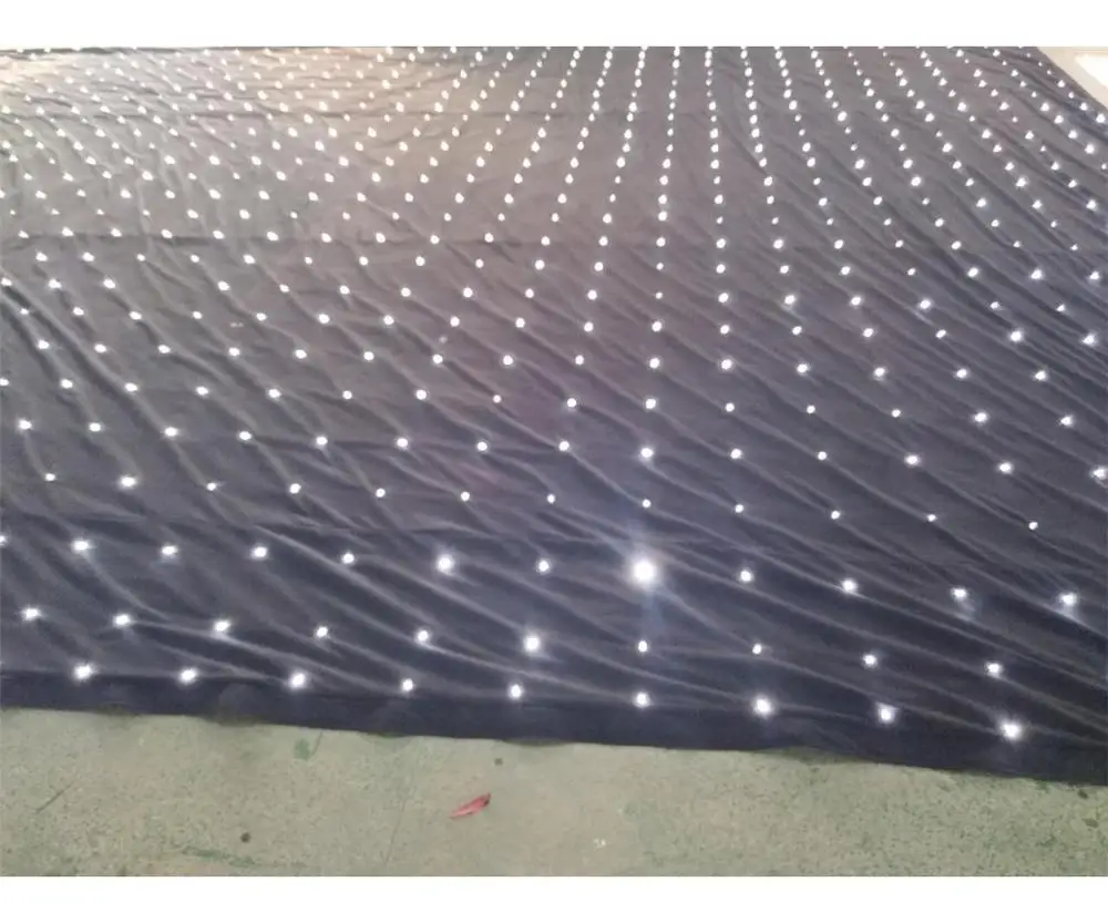 free logo large rgb led display wrgb led star curtain for stage backdrop full color 3d led display