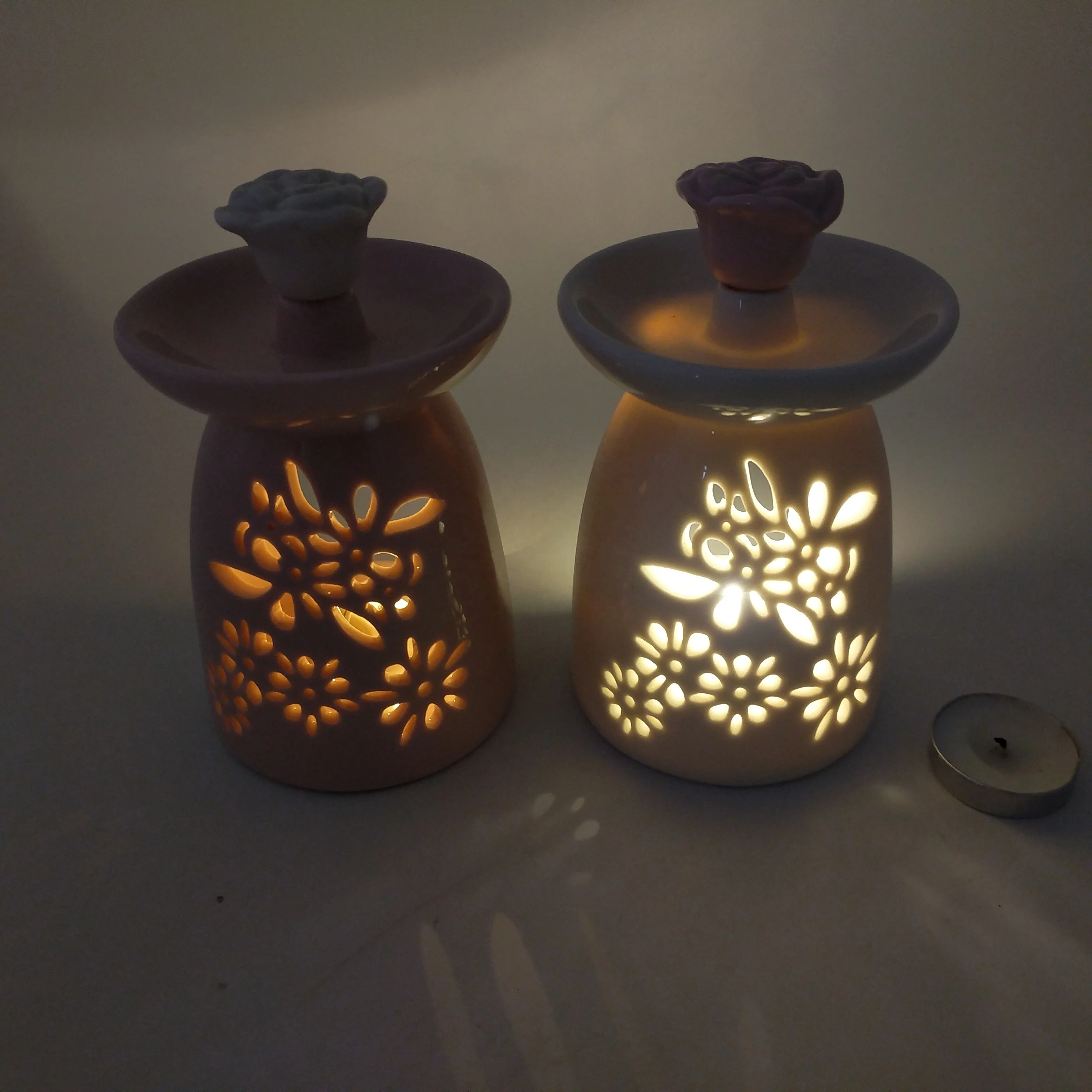 Porcelain Aroma Lamp Furnace Candle Oil Burner