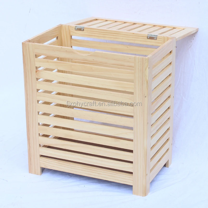 2018 новый стиль, корзина для белья из натурального дерева