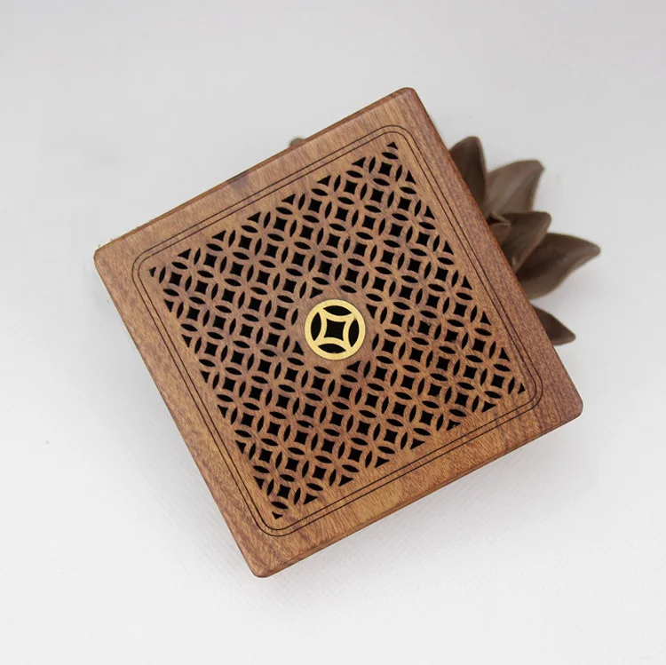 Wholesale High Quality Square Tantalic Acid Branch Box incense burner