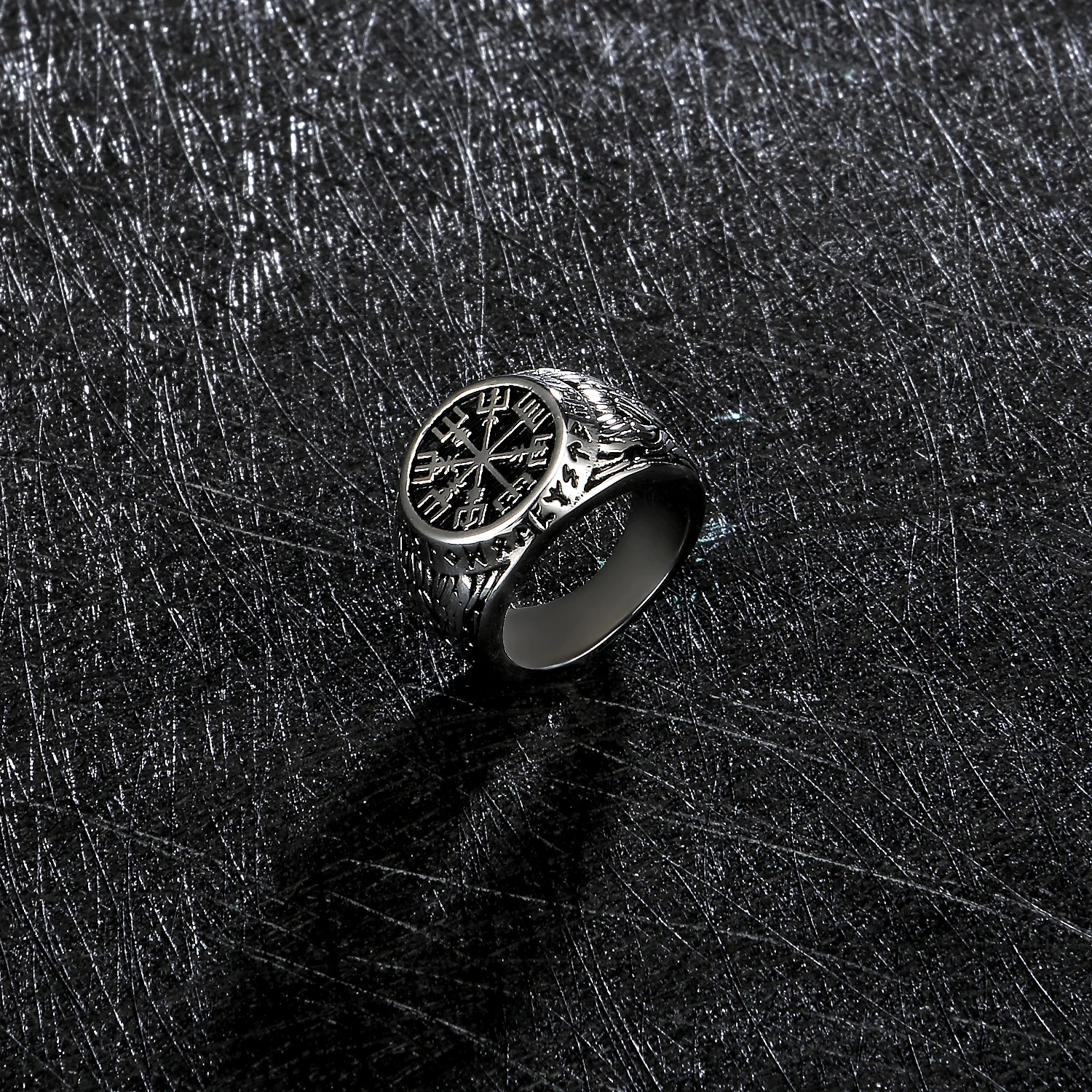 
New Vintage Punk Style Stainless Steel Man Design Ethnic Finger Ring 