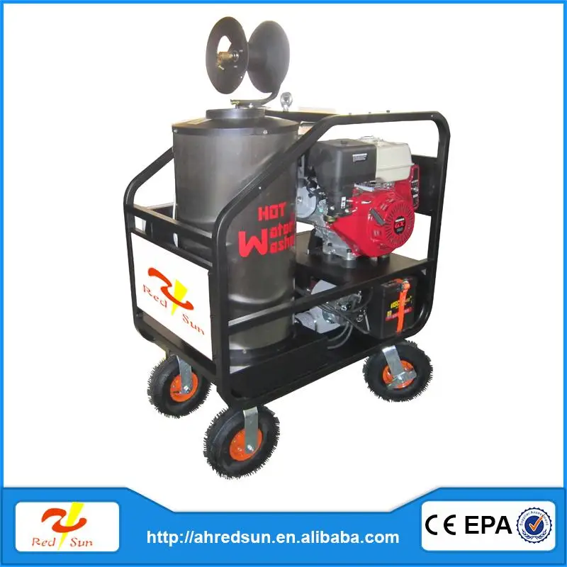 gasoline engine hot water Oil Stain, rust removal cleaning machine car detailing high pressure cleaner