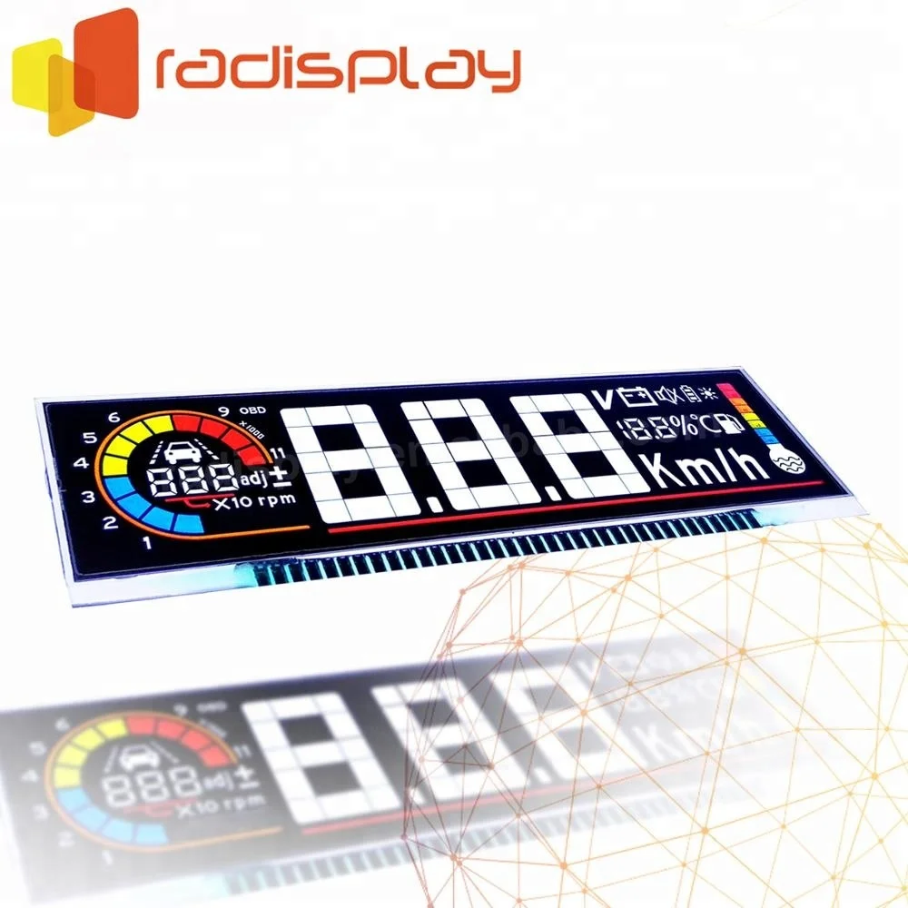 
Digital Instrument Panel Odometer Car Dashboard Lcd Display 