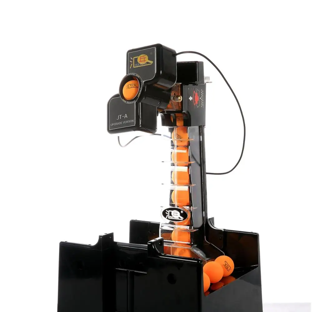 JT-A Table Tennis Robot Machine Automatic Ball Machine Practice Multifunctional Recycle Balls for 40+ 100 Balls