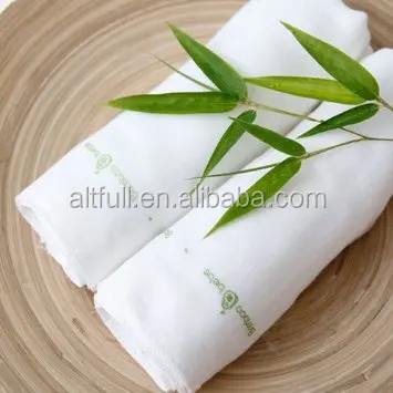 Wholesale China 100% organic Bamboo Fiber Baby Washcloths ultra soft and eco-friendly for infants boys and girls